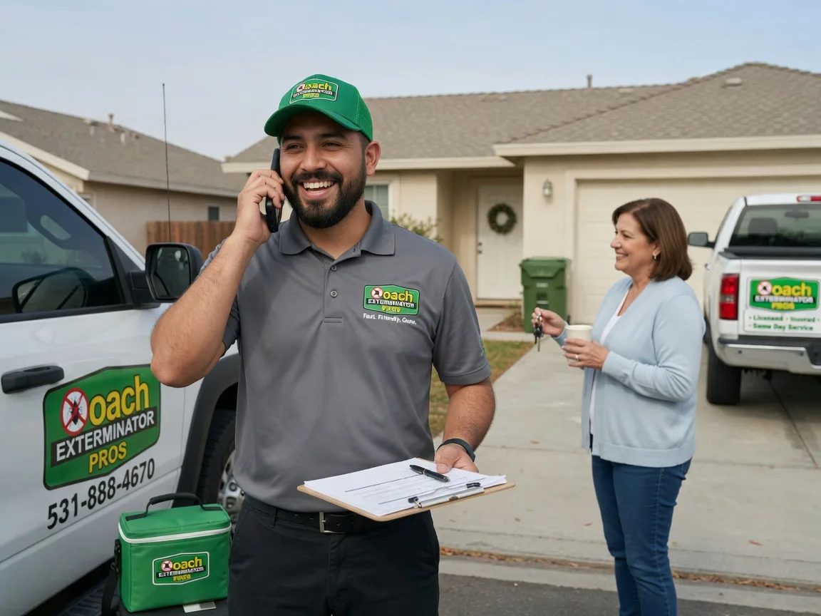 Pest Control Roach Exterminator Fulton, OH FAQs